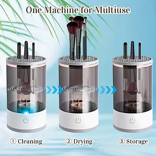 GlamSpin™ Electric Makeup Brush Cleaner & Washer