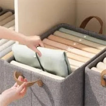 WardrobeEase™ Clothes Divider & Storage Box