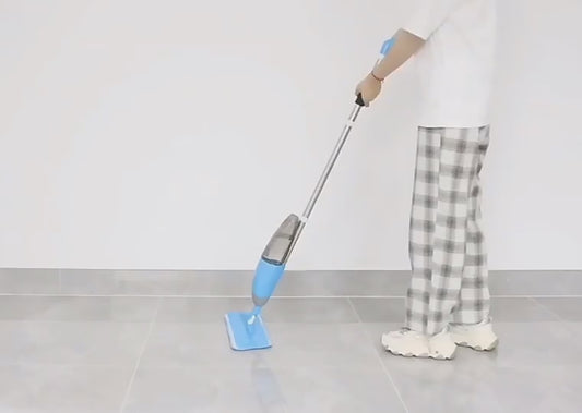 Multipurpose Wet & Dry Cleaning Mop with Refillable Water Bottle